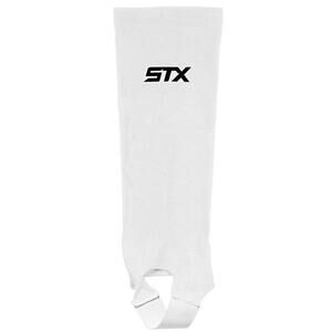 STX Field Hockey Shin Guard Sleeve- White/One Size